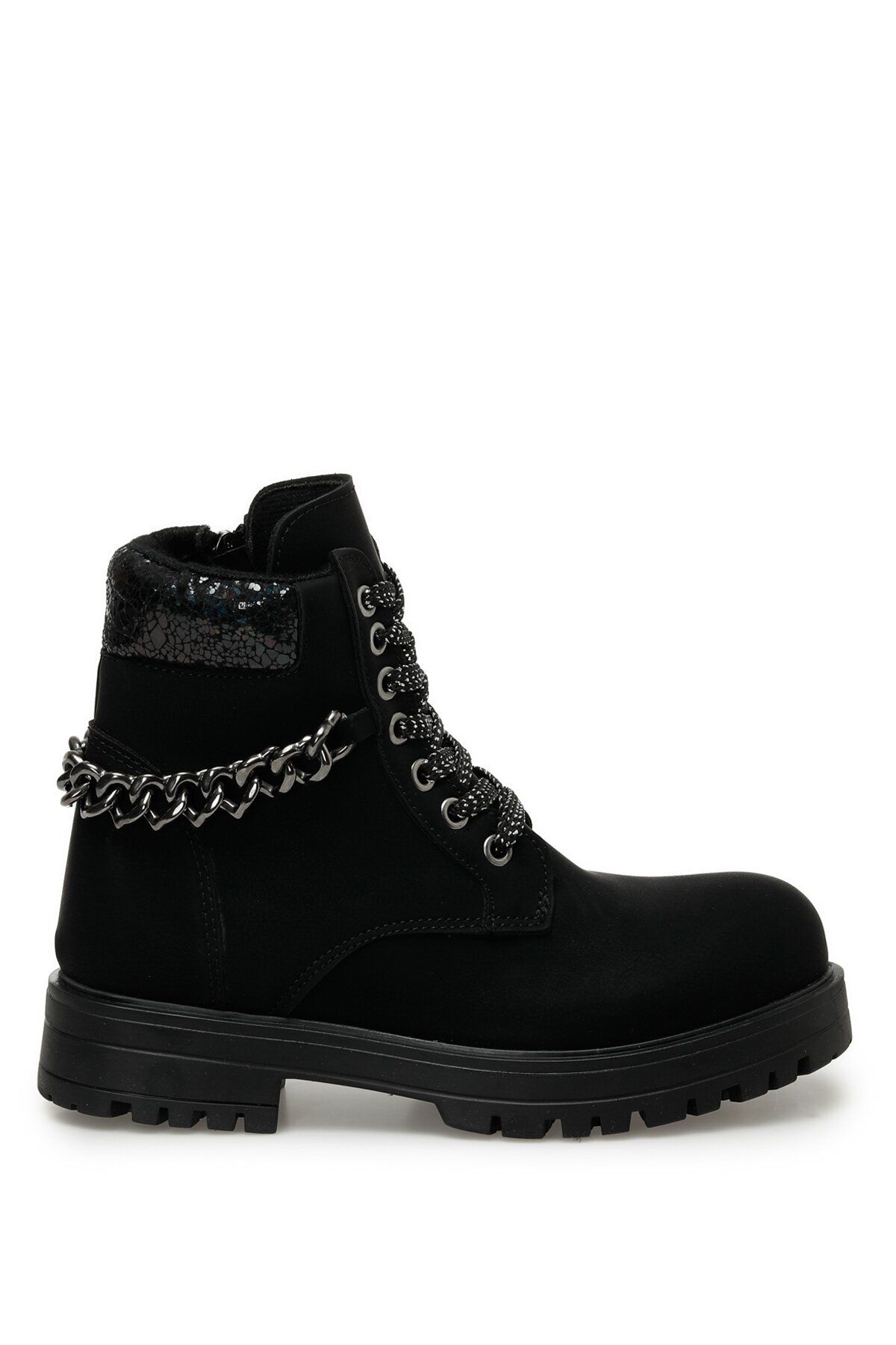 SEVENTEEN ZANI.F 3PR Black Girl s Worker Boots Trendyol