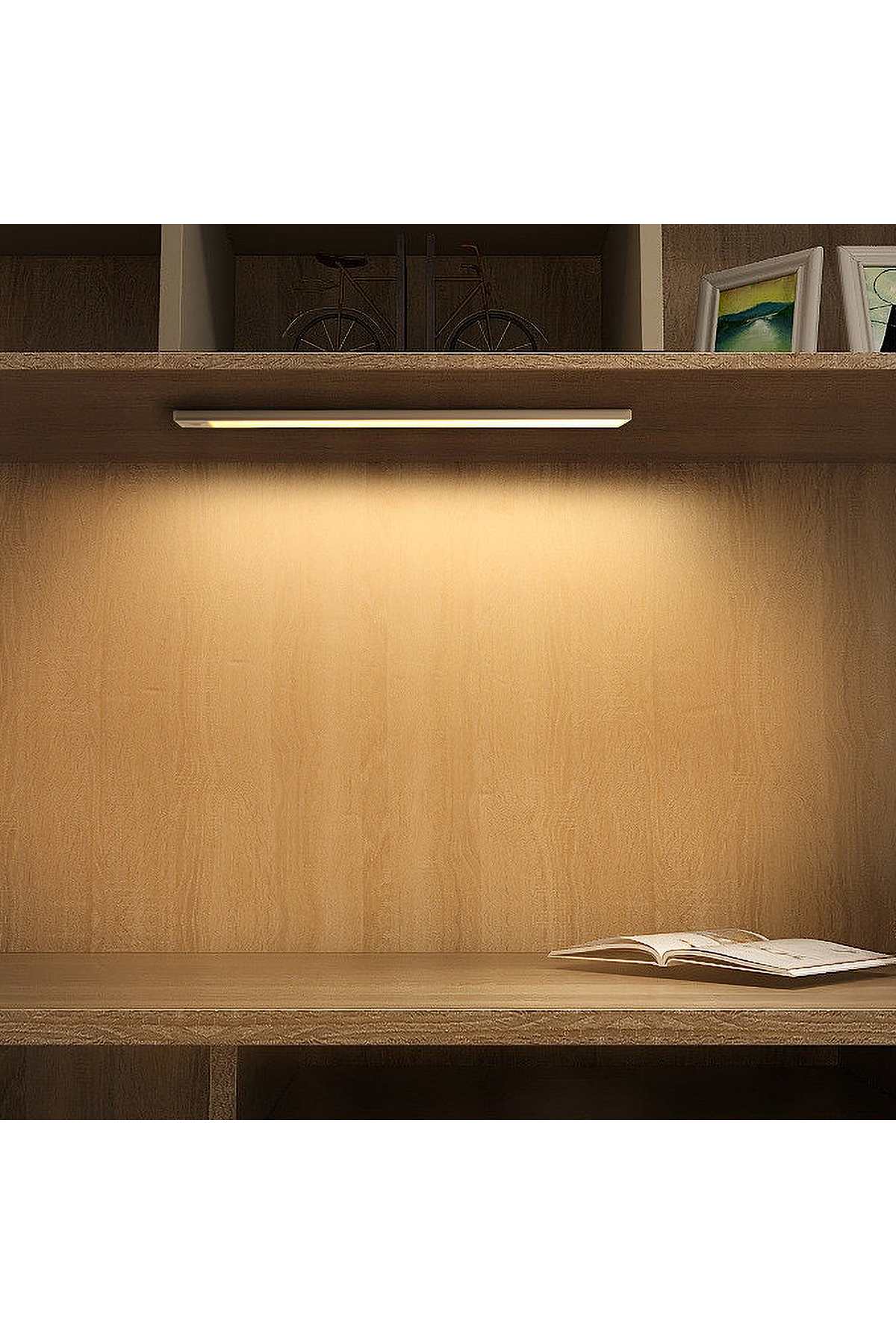 DLC GROUP DLC ŞARJLI HAREKET SENSÖRLÜ TEZGAHALTI VE DOLAP İÇİ AYDINLATMA 3 RENK 40 CM SLİM