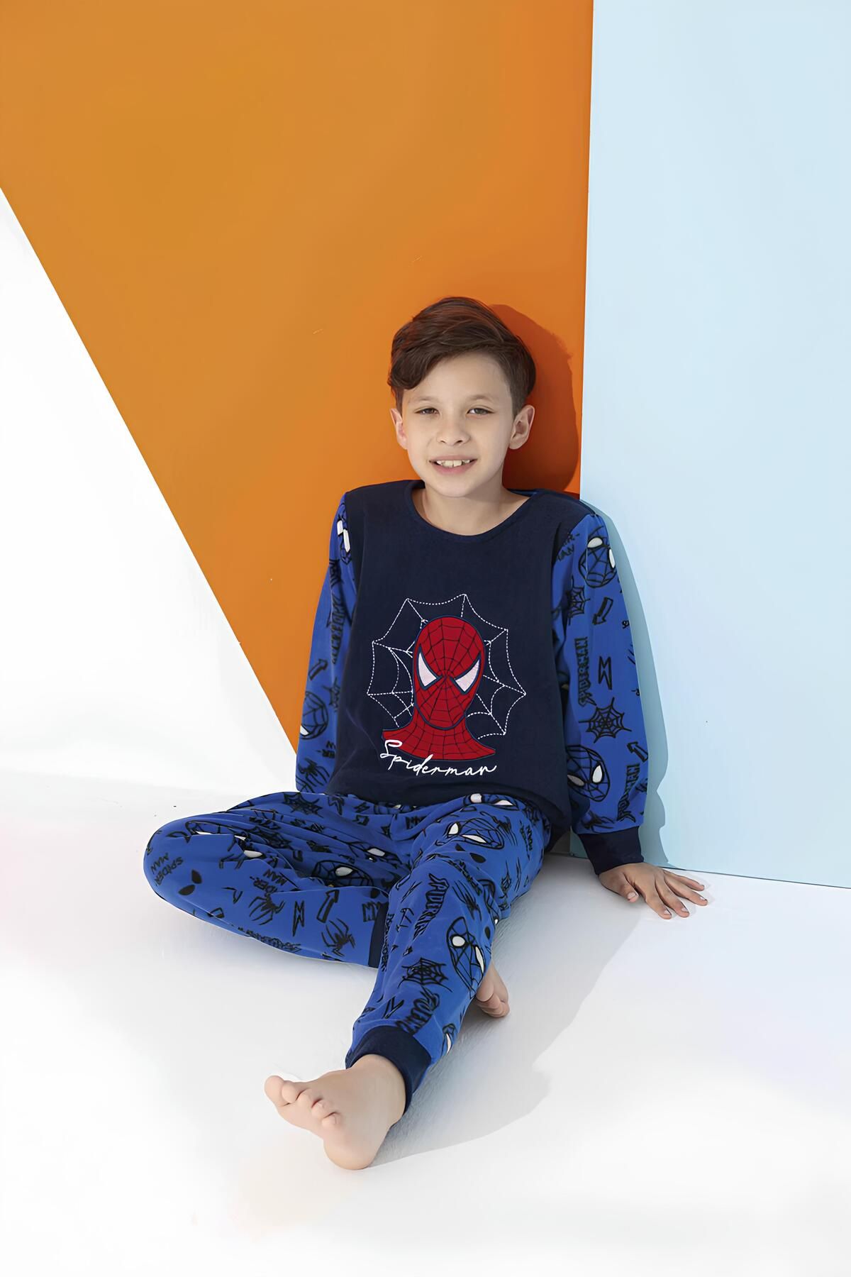 Boys discount spiderman pajamas