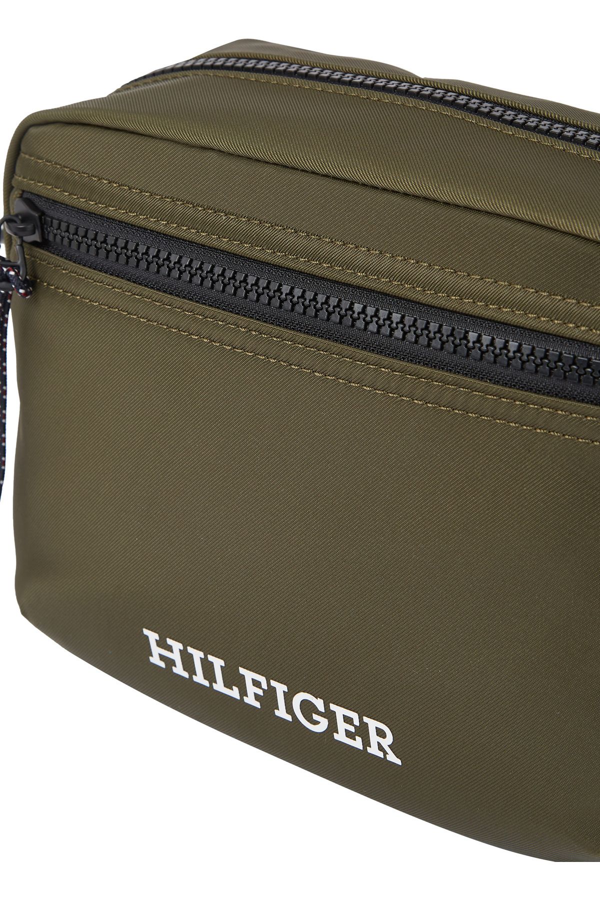 کیف پیام رسان سبز مردانه پستاندار خاکی Th Reporter EW Tommy Hilfiger