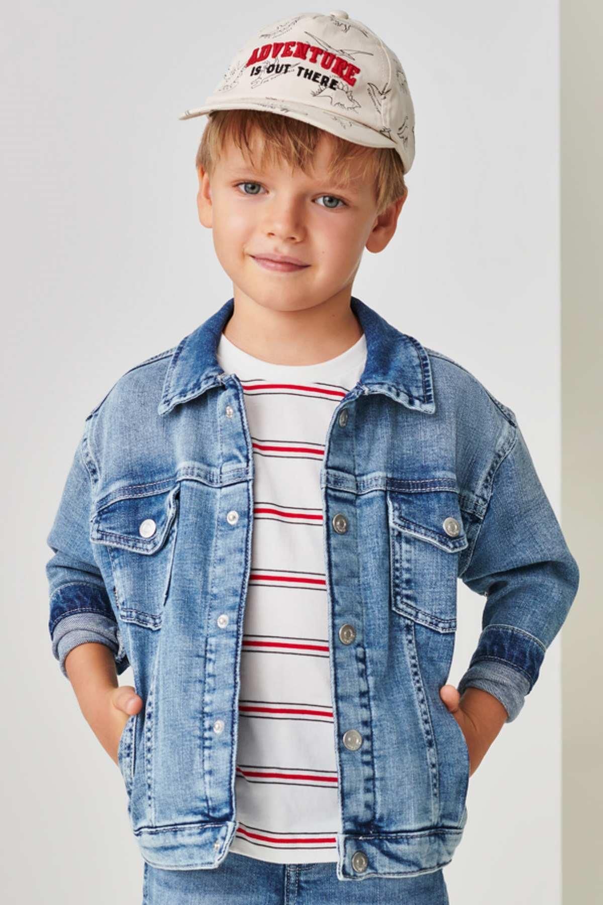 Cap jacket boy discount