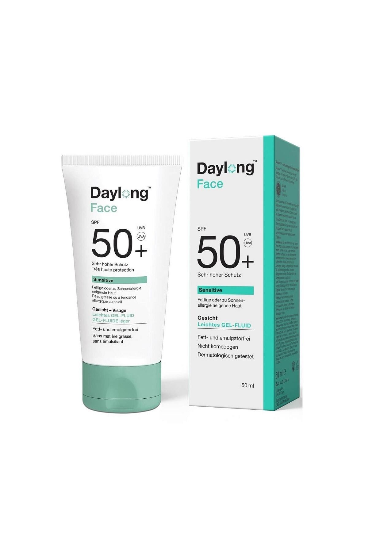 کرم ژل ضدآفتاب Sensitive Skin حساسیت‌زدای SPF50  دی لانگ Daylong