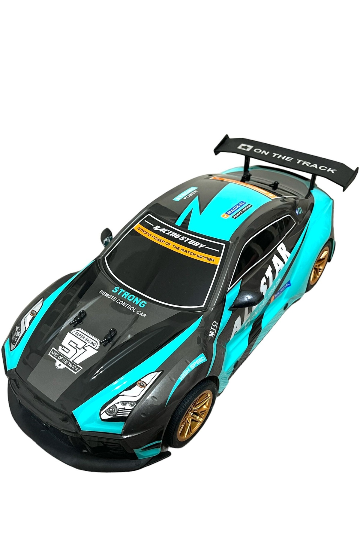 JOYFUL CHİLD Uzaktan Kumandalı Şarjlı Işıklı Nissan Yarış Arabası