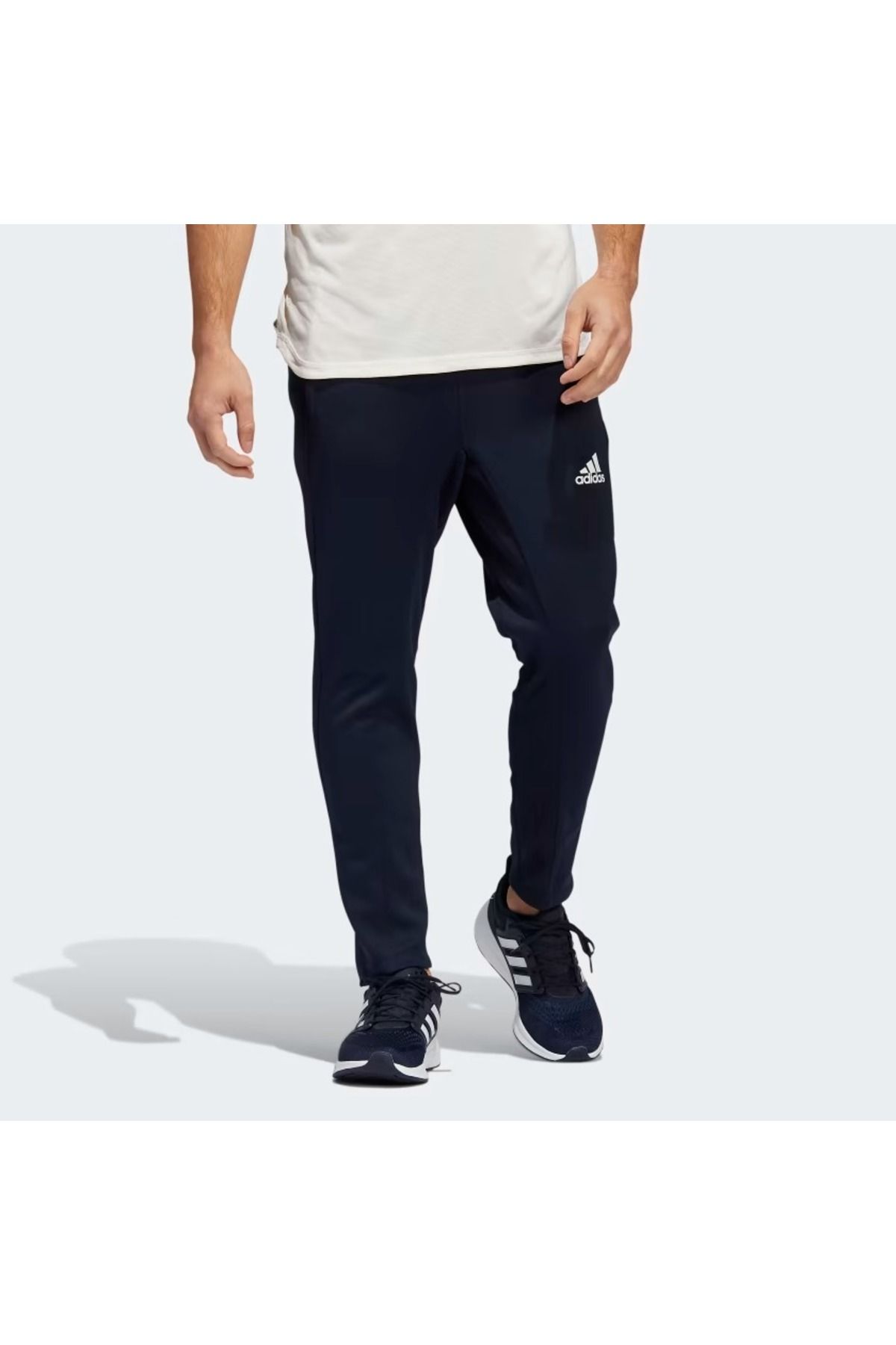 adidas aeromotion men s navy blue sports tracksuit bottoms
