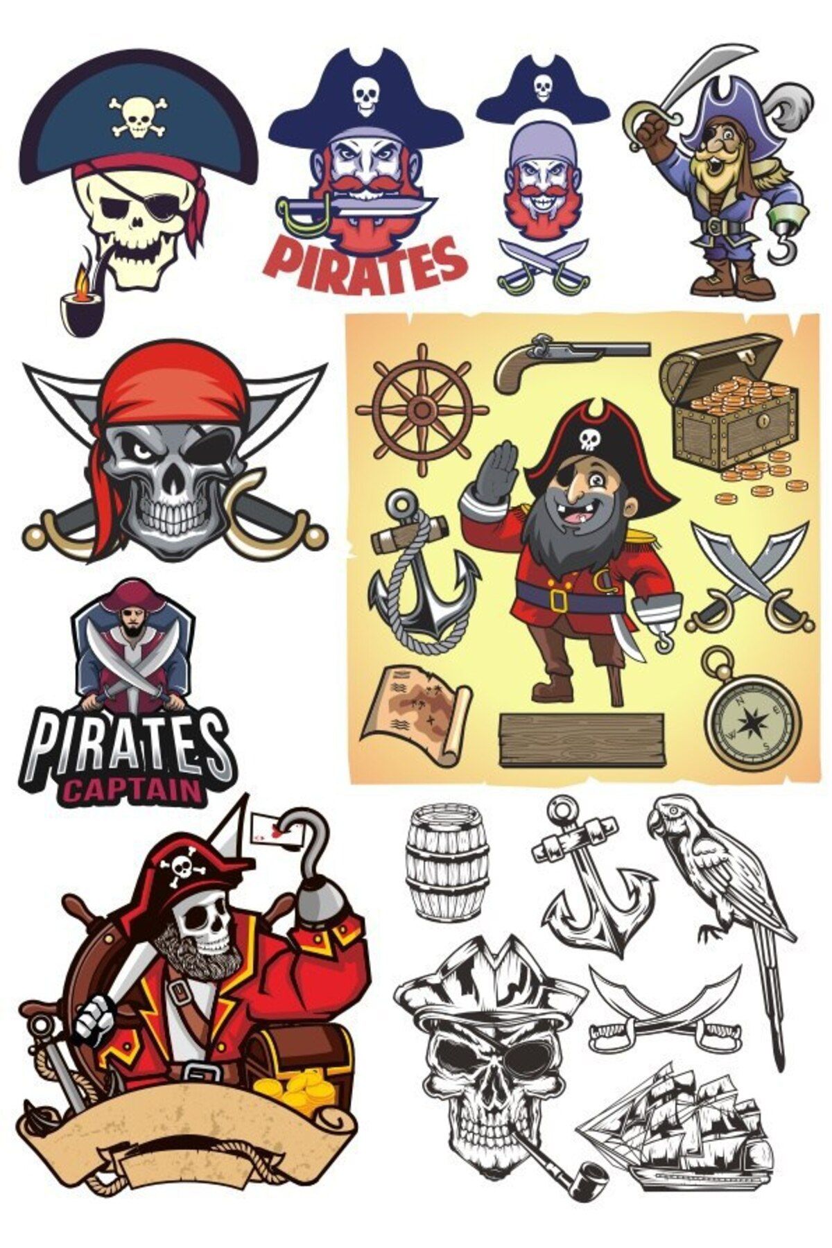 Pirate Sticker 15