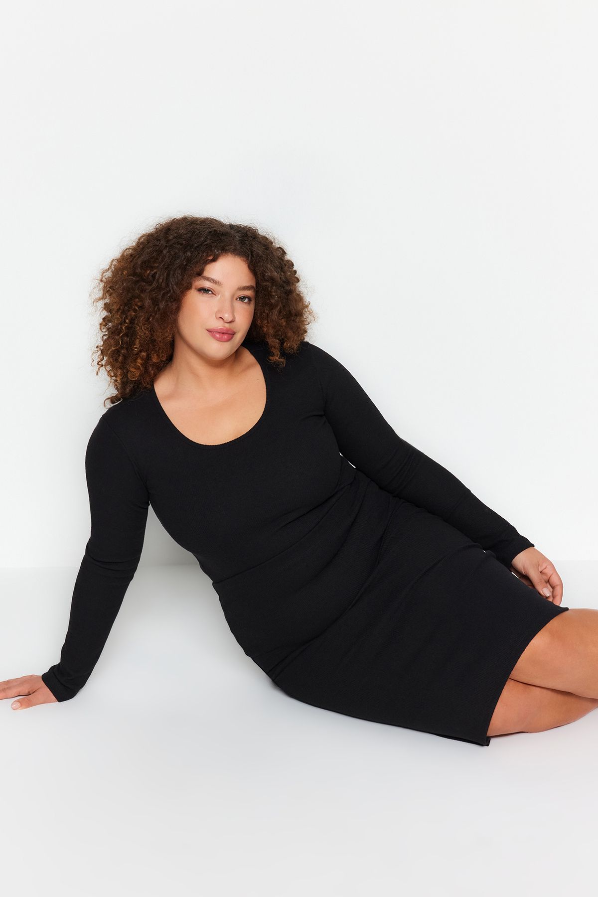 Plus size two piece sweater set online