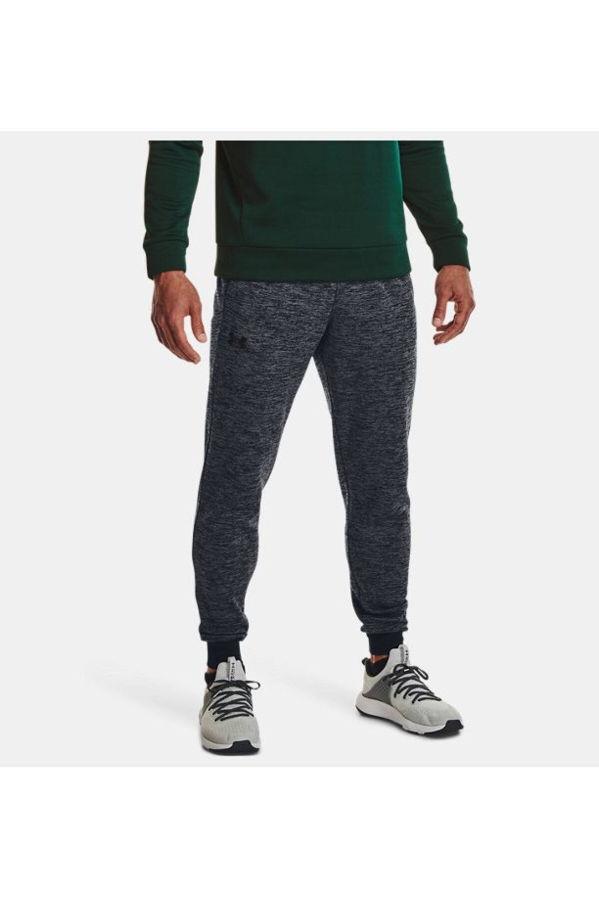 شلوار گرمکن ورزشی خاکستری مردانه لباسهای آرمور 6 012 اورجینال Under Armour