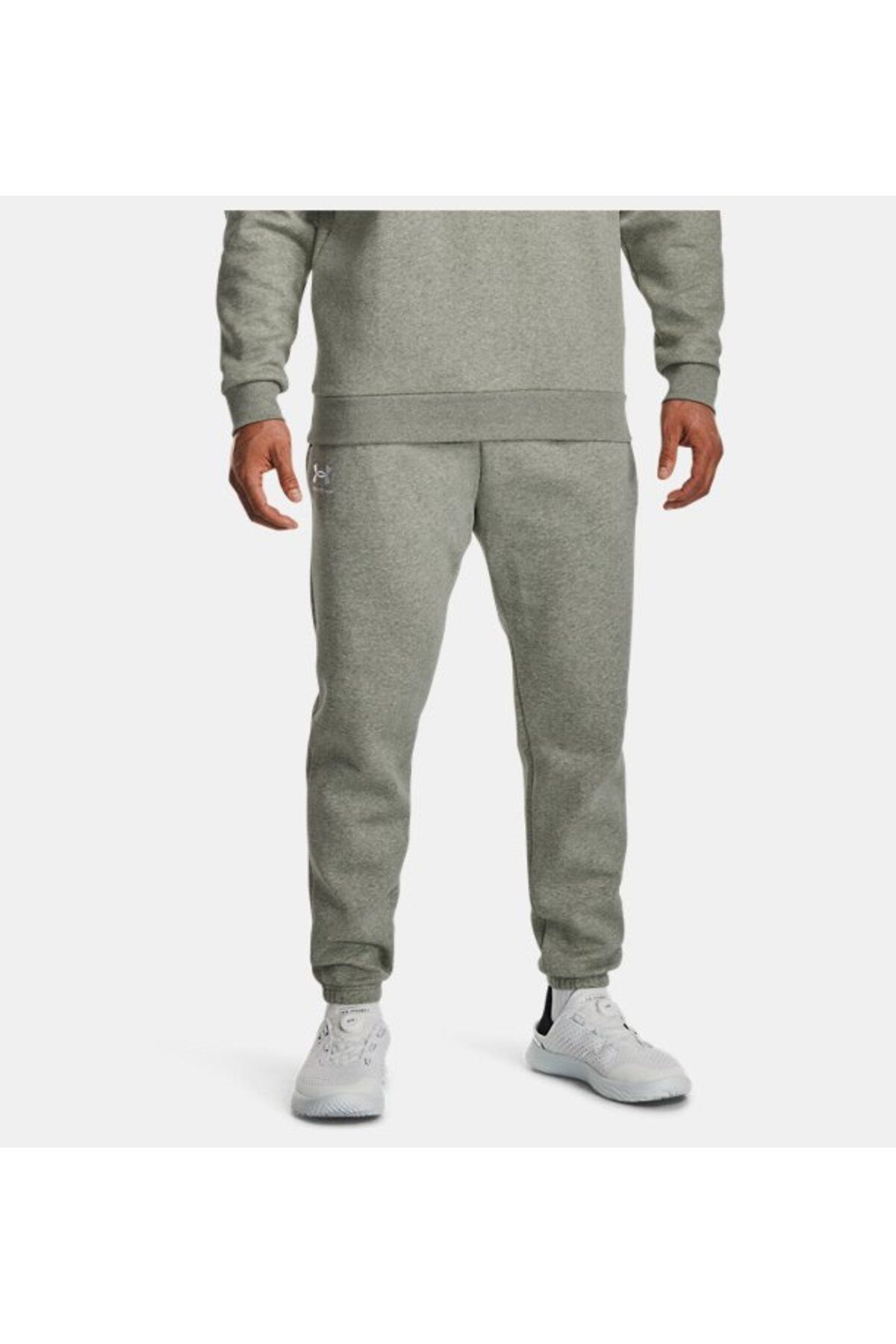 شلوار گرمکن ورزشی خاکستری مردانه خدمات پشم گوسفند ضروری UA شش 1373882 505 Under Armour