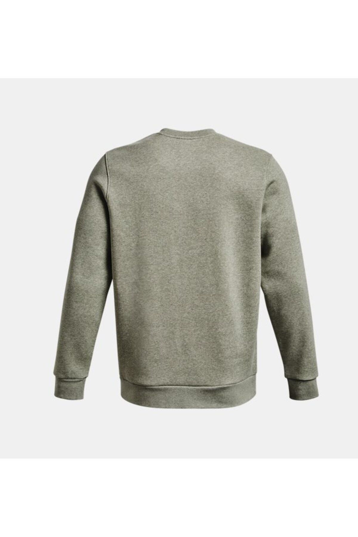 سویشرت ورزشی خاکستری مردانه یقه دوچرخه ضروری در UA 1374250 505 Under Armour