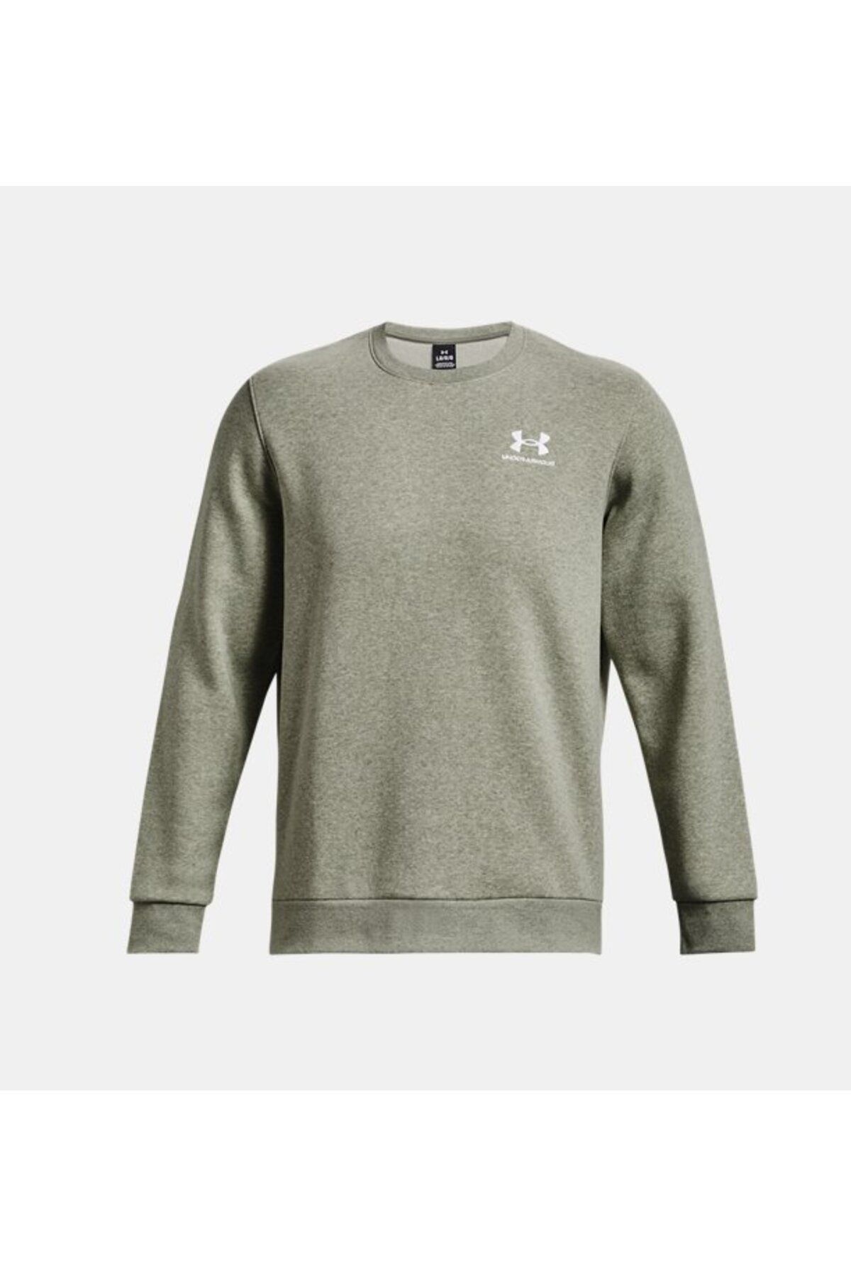 سویشرت ورزشی خاکستری مردانه یقه دوچرخه ضروری در UA 1374250 505 Under Armour