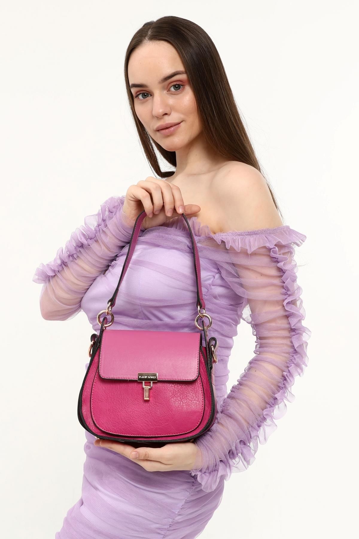 David jones top pink bag