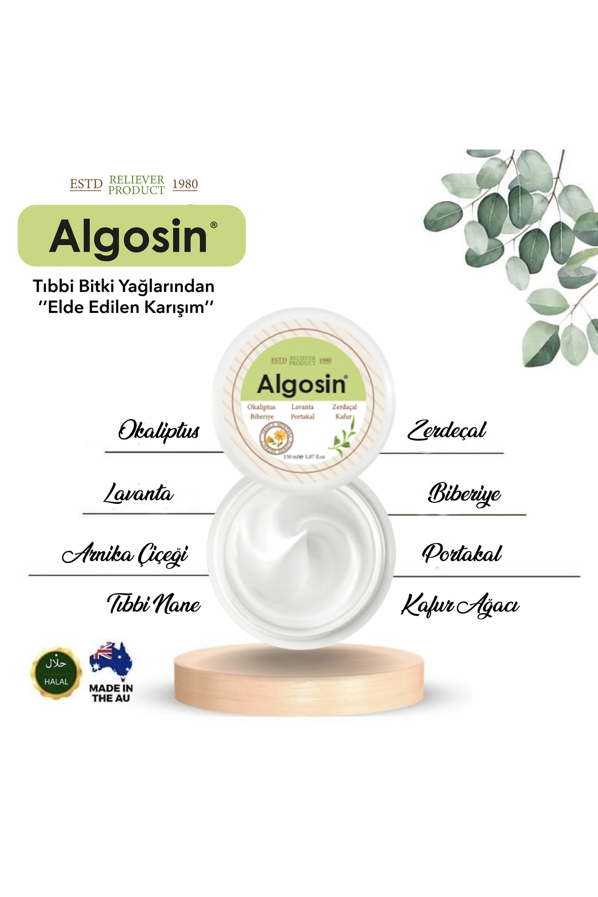 Masaj Ve Glukozamin Krem 1 Adet — 1 Adet 150 ml — تصویر 7 از 9