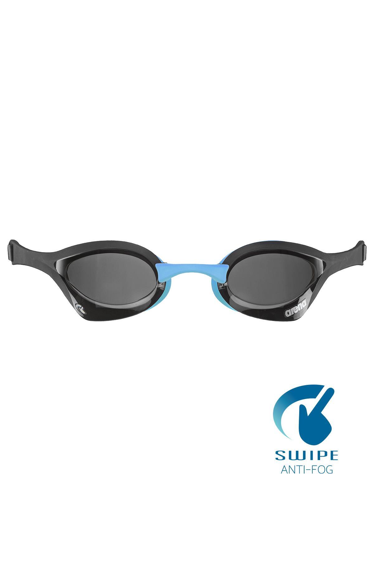 Arena عینک شنا کبرا Ultra Swipe مشکی/آبی روشن، آموزشی