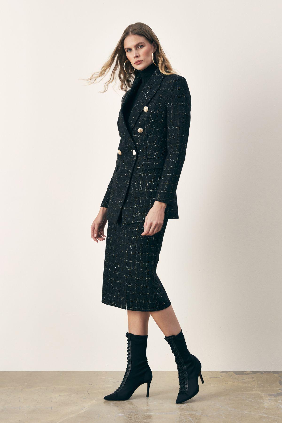 Tweed deals glitter skirt