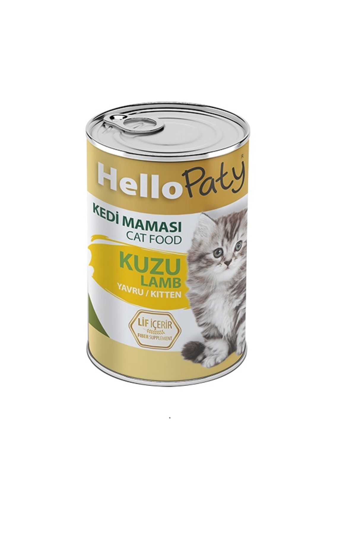 YAVRU KUZU ETLI KEDI KONSERVE MAMASI 1 ADET X 415 GR