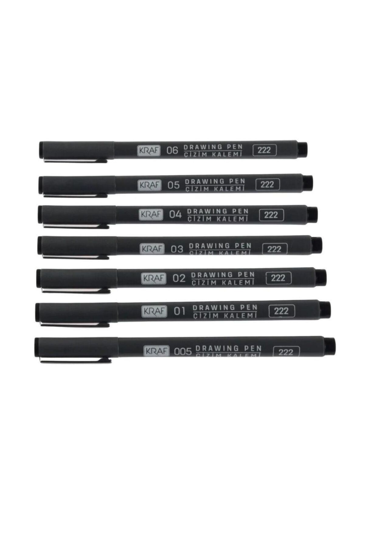 KRAF Teknik Çizim Kalemi 7li Set