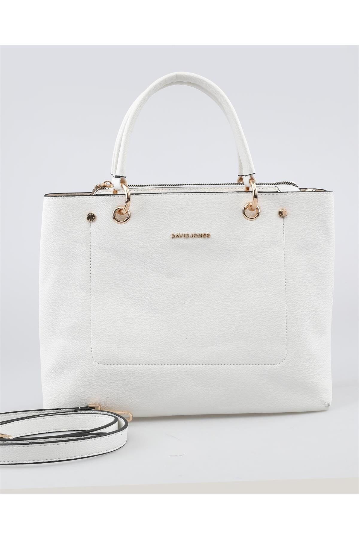 David jones white handbags cheap