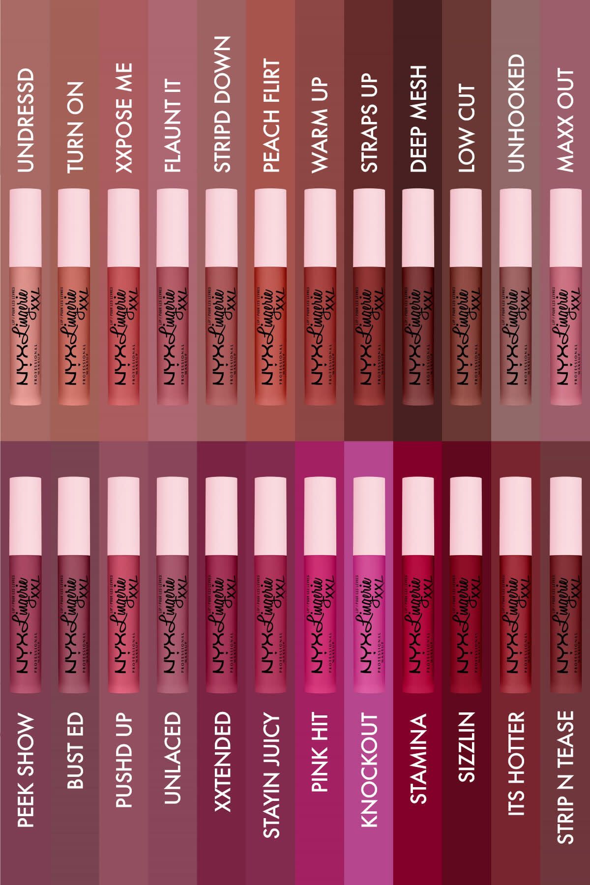 NYX Professional Makeup Likit Mat Ruj Lip Lingerie Xxl Matte Liquid  Lipstick Sizzlin Fiyatı, Yorumları Trendyol