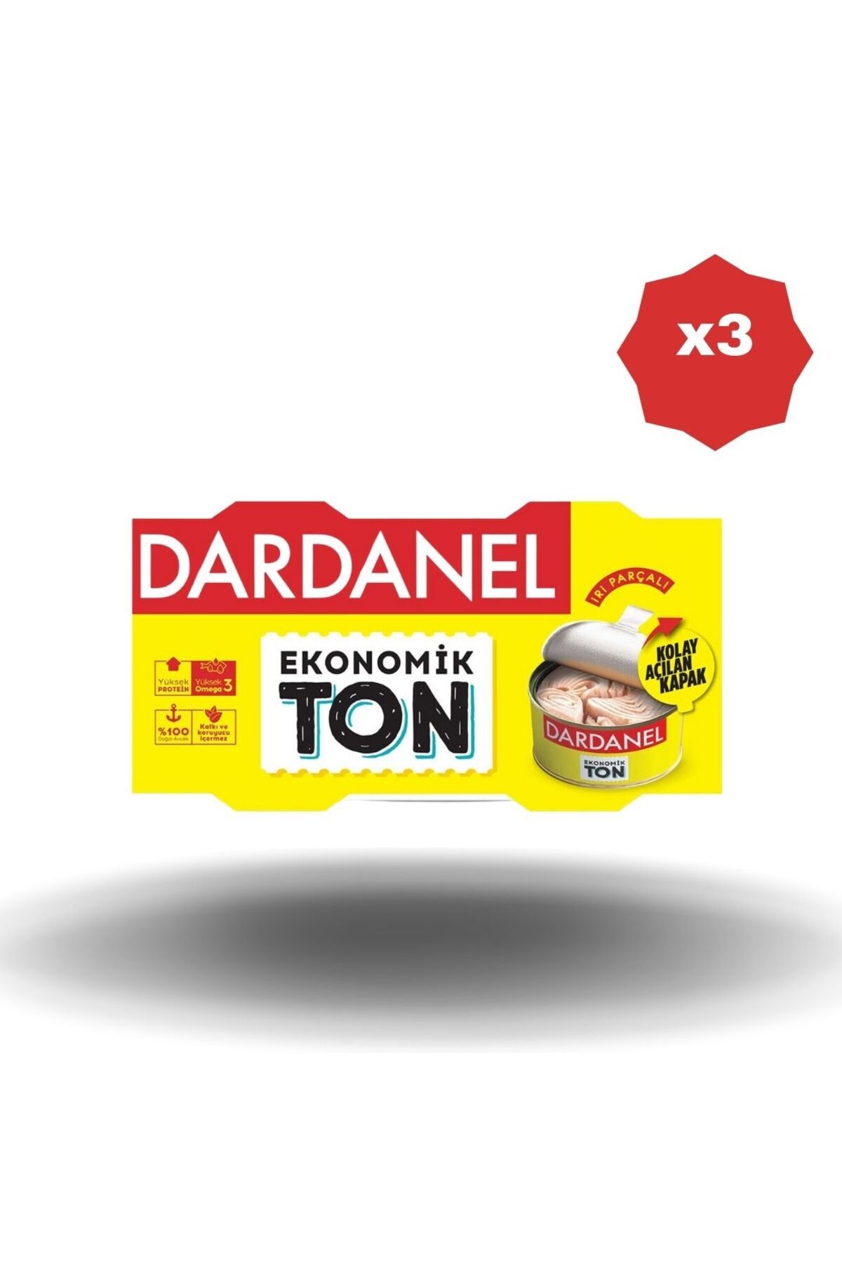 Dardanel EKO TON BALIĞI 2X140 GR x 3 ADET