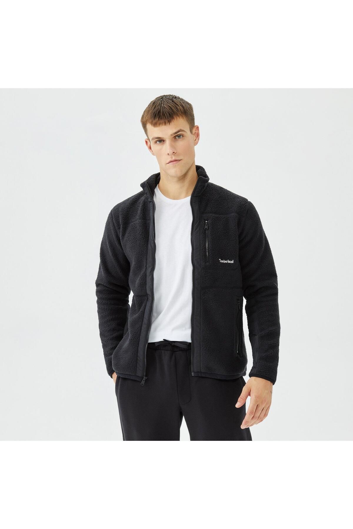 Timberland mens fleece jacket 2025