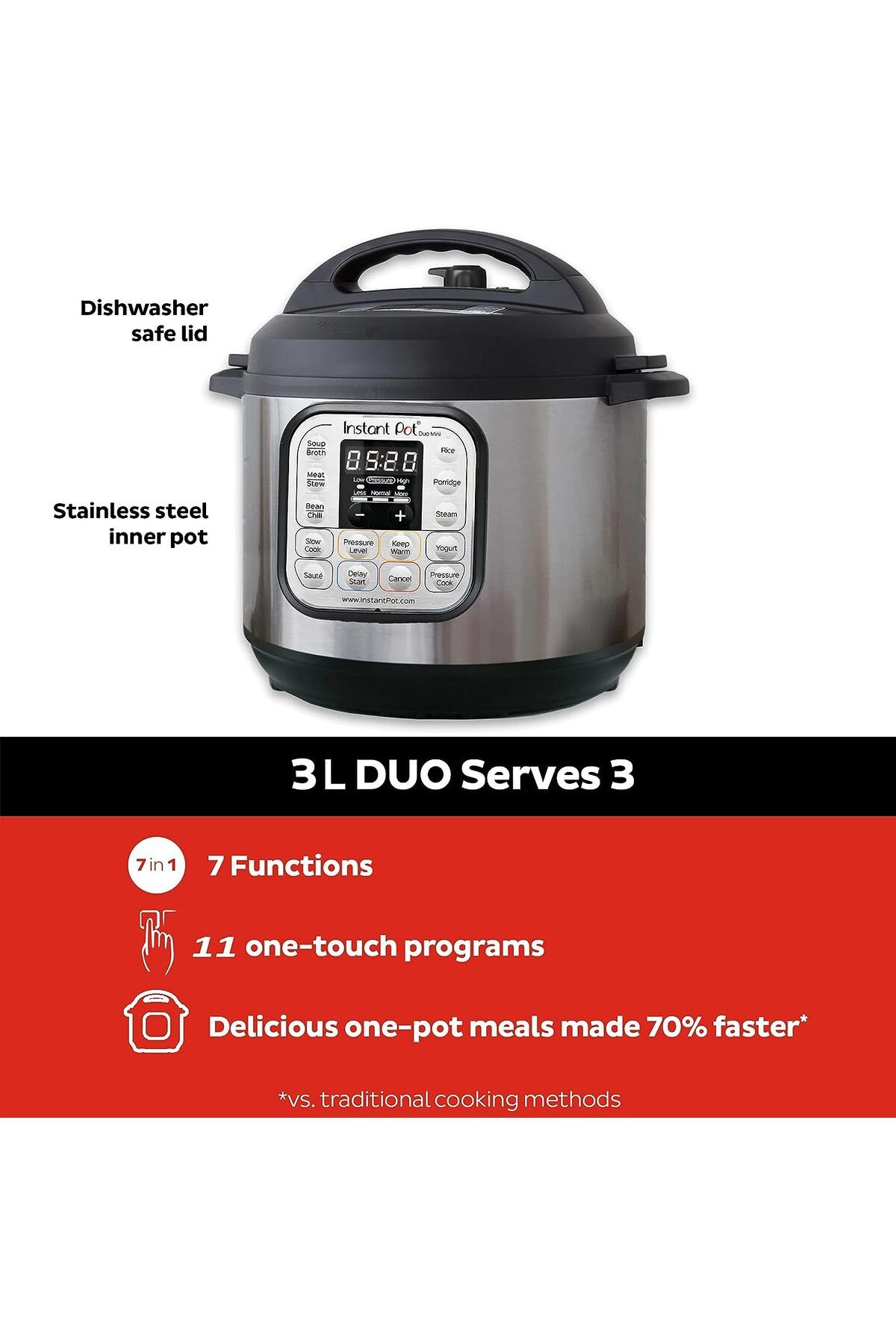 Instant pot 3l hotsell