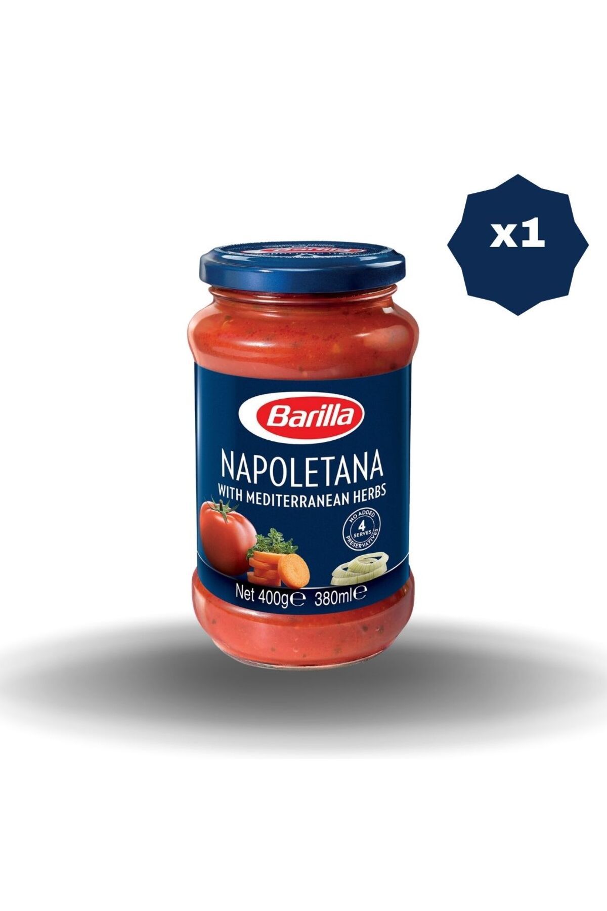 Barilla BARİLLA NAPOLATEN MAKARNA SOSU 400 GR X 1 ADET