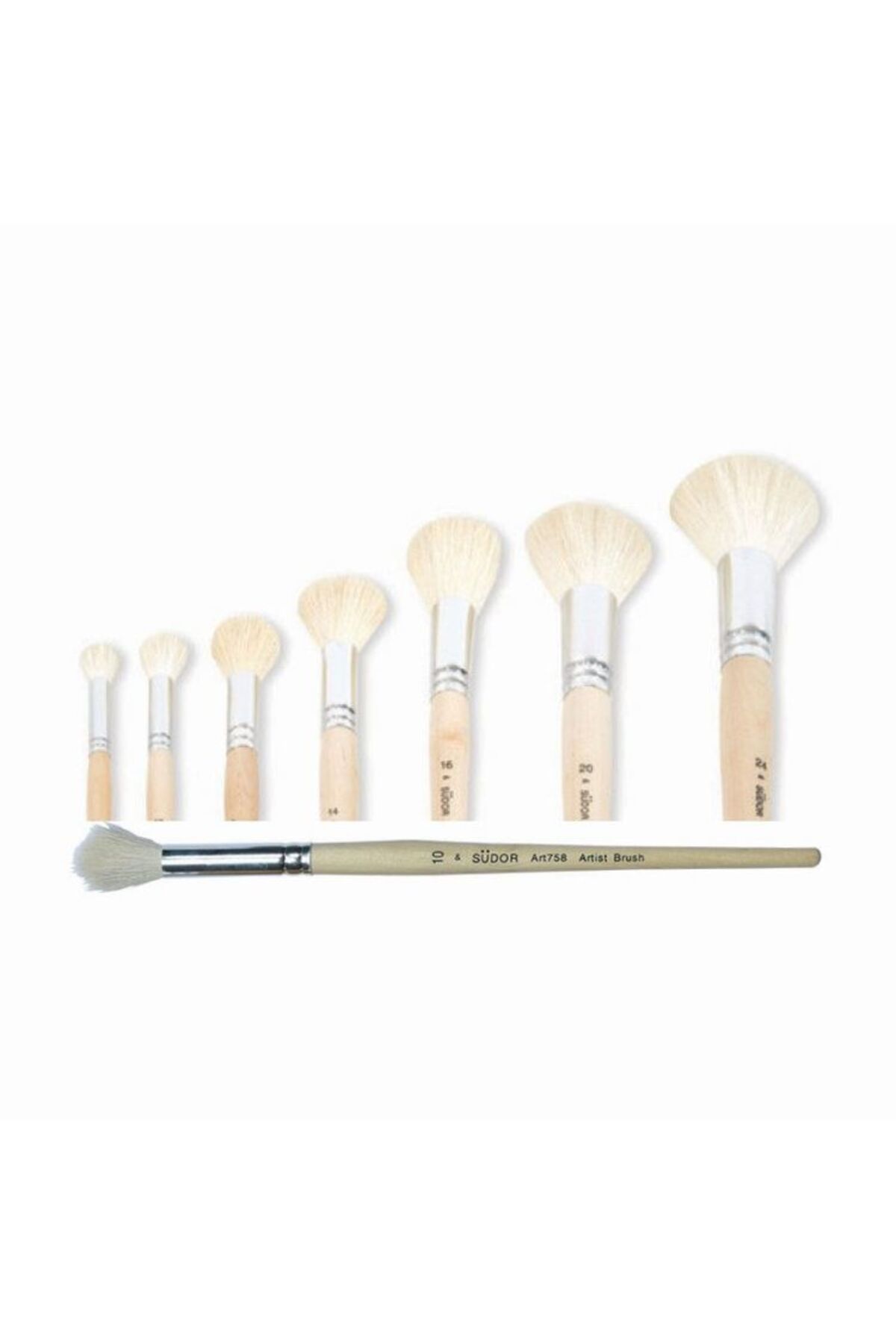 Südor Seria 758 Perie Pentru Mop Cu Pompon Nr.:10 - One Size