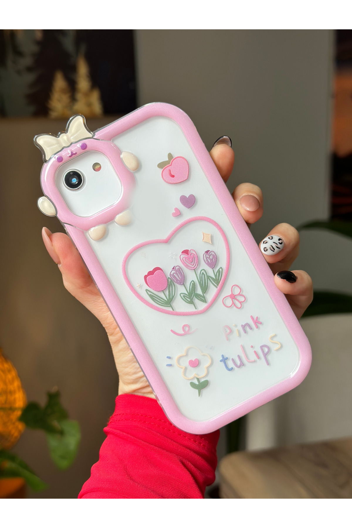 Yoedge Cover per iPhone SE 2022/SE 2020/7/8, Antiurto Custodia Trasparente con Disegni [Ragazza Balletto] Ultra Slim Protective Case Bumper in TPU Silicone per iPhone 7/8/SE 2020 (Blu
