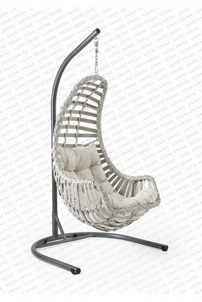 Gardenya Bahçe Capri Swing Datça Rattan Bahçe Ve Balkon Salıncağı