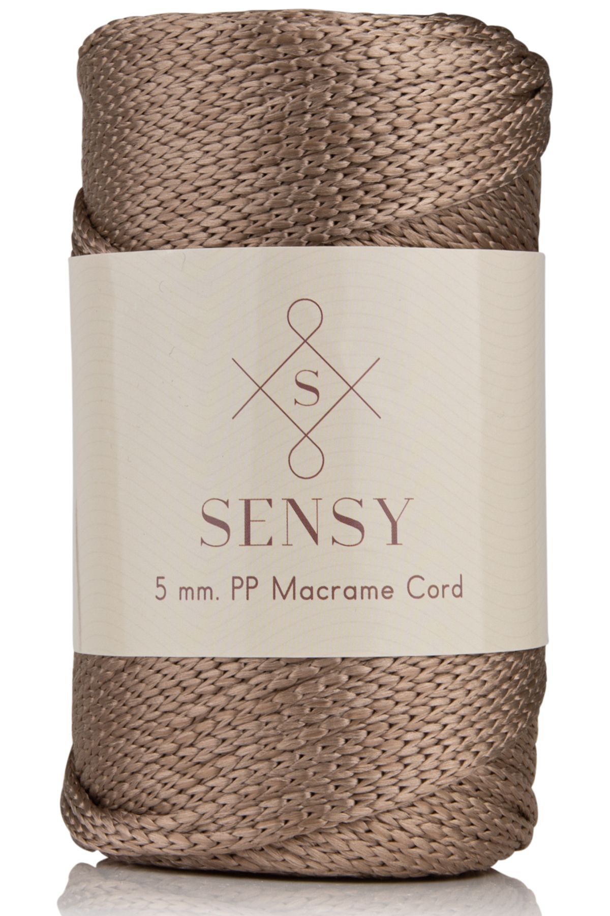 SENSY-5 Mm - 400 gr Polyester Macrame Thread Mink 95 M Polyester Macrame Thread Supla Thread And Bag Thread 1