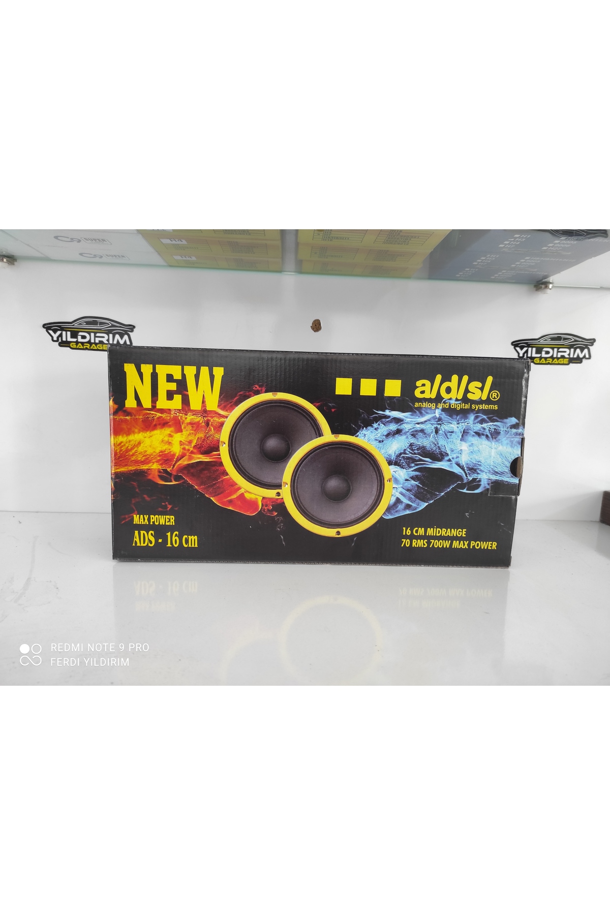 ADS Yıldırım Garage ADS 16 cm midrange 700 watt amfi uyumlu