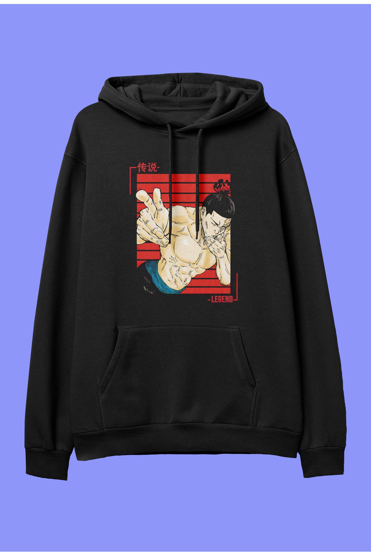 Supreme shop anime hoodie