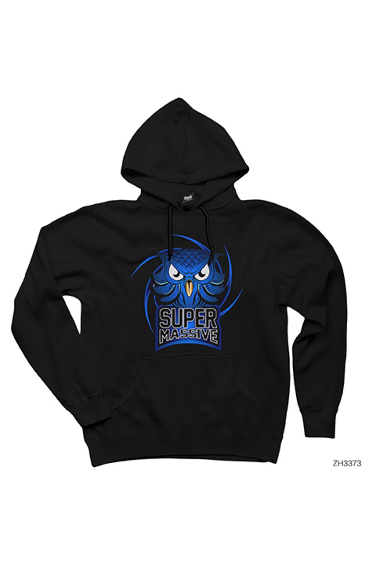 ZOKAWEAR Supermassive Black Hooded Sweatshirt Hoodie Trendyol