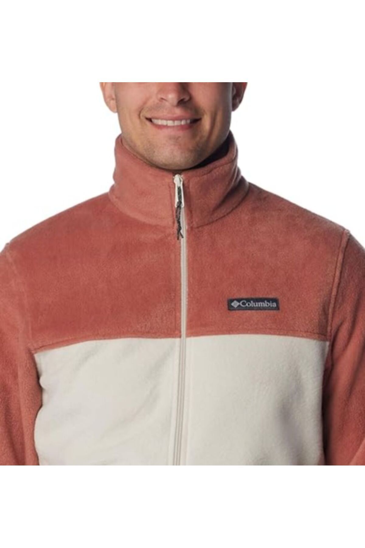 Columbia Men s Steens Mountain 2.0 Full Zip Fleece Jacket Erkek Polar Ekru WM3220