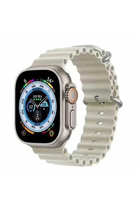 ecocenter Watch 1 2 3 4 5 6 7 8 9 Serisi Nike 38 40 41 mm Uyumlu Silikon Kasi...