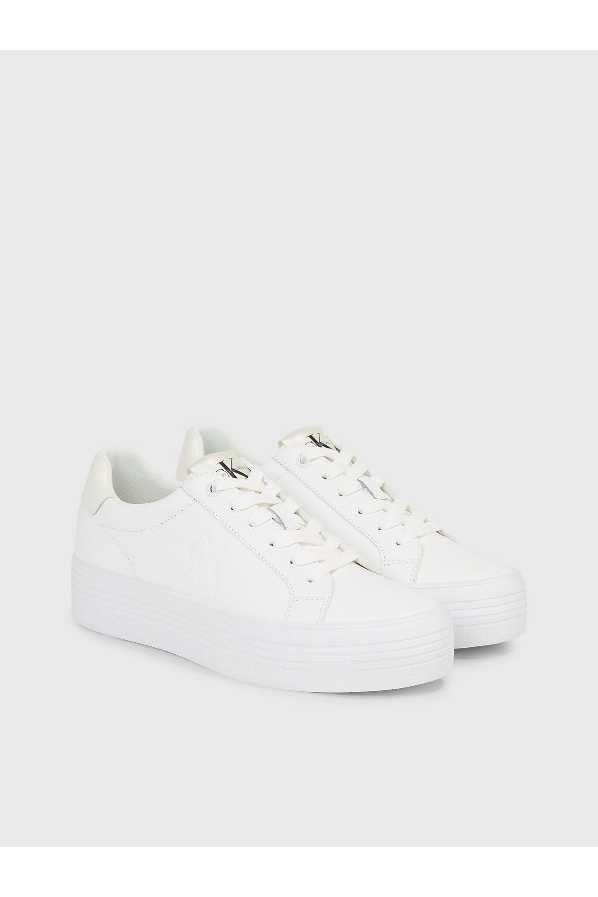 Calvin Klein Sneakers White Short heels 1 4 cm Trendyol