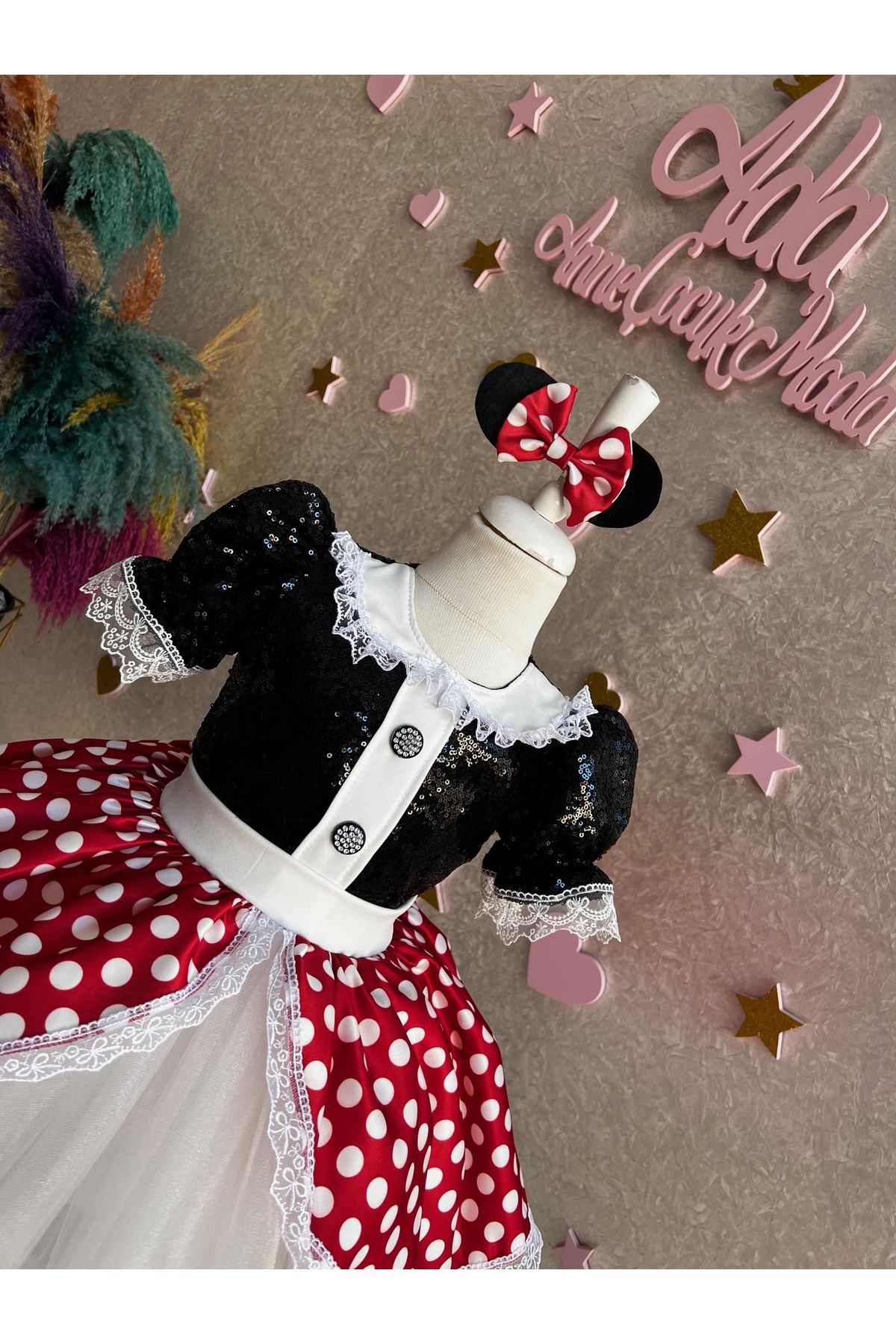 Minnie mouse tulle dress top