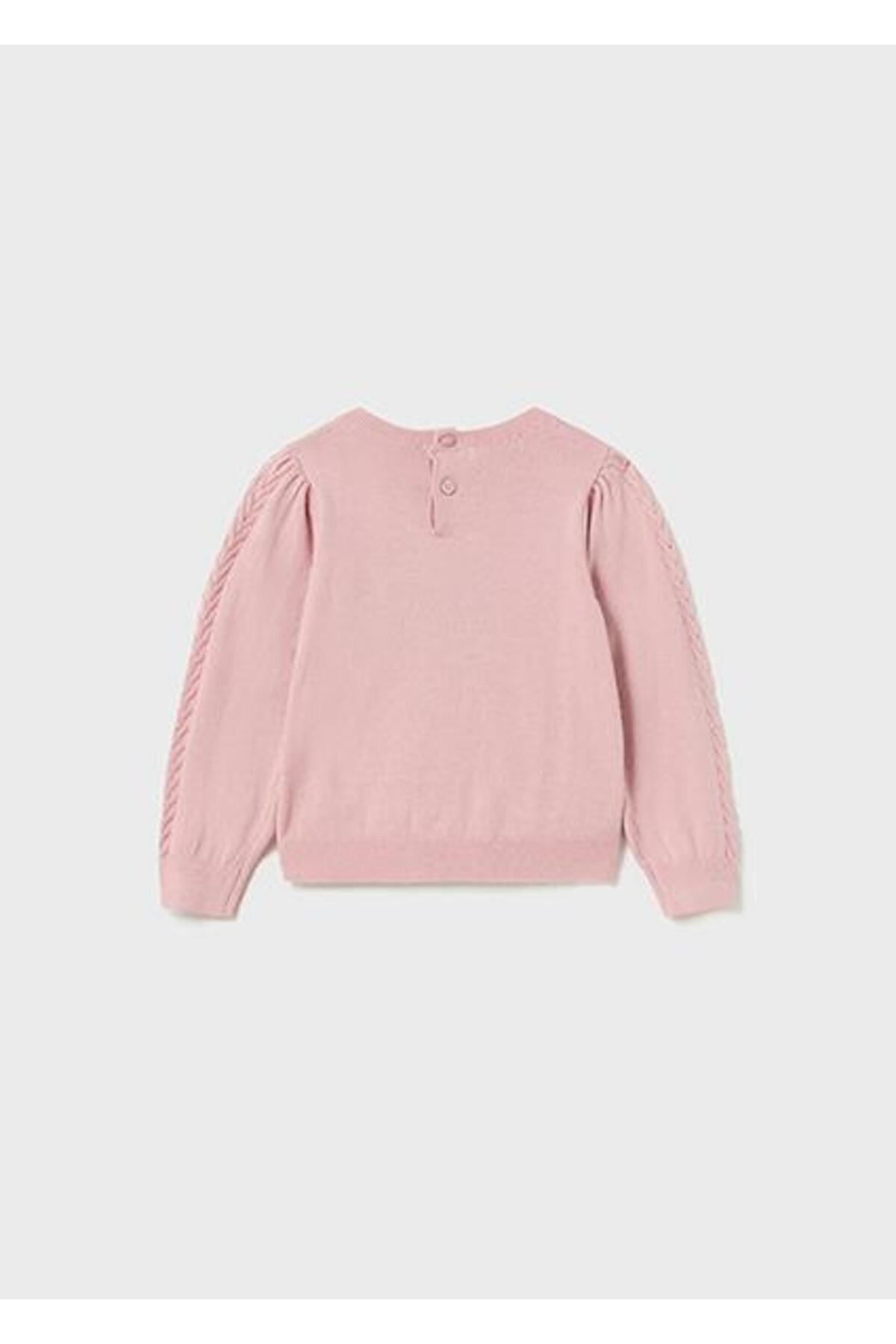 Mayoral Kız Bebek Pembe Kazak Jakar fotoğrafı 2 (önizleme)