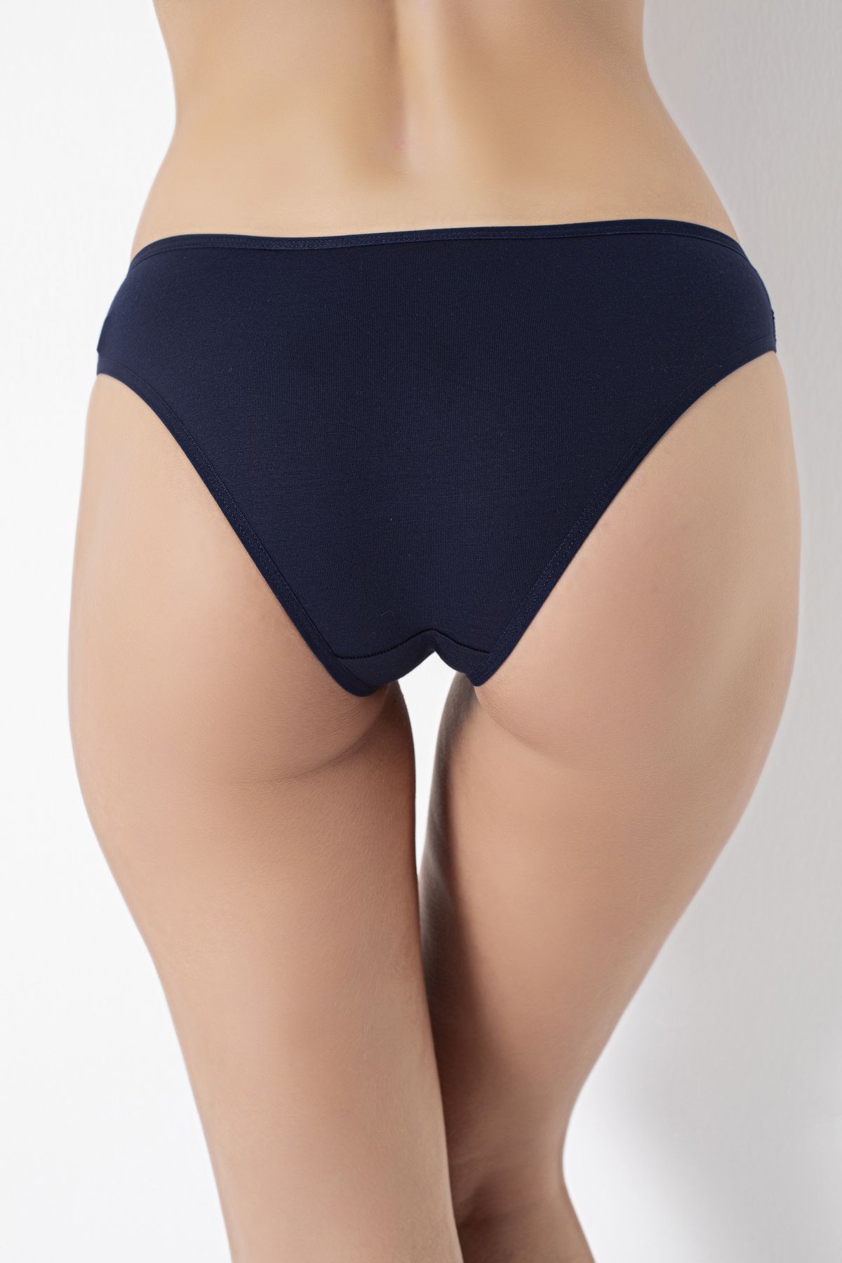 Ramior-SET RAMİOR 5 BUCĂȚI PANTALONI DE BUMBAC DETALĂȚI DE DANTELĂ ÎN FAȚĂ (ROSU-ALB-ALBASTRU ÎNCHIS-PUDRĂ-TRAndafir USCAT) 3