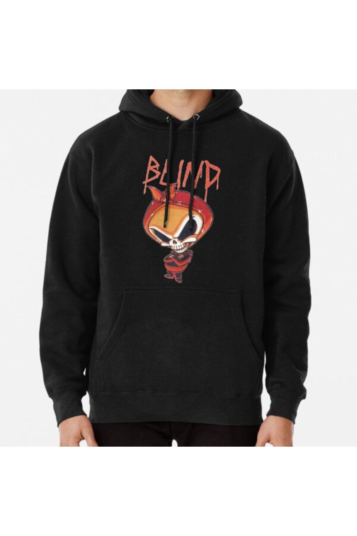 ZOKAWEAR Gangsta Reaper blind skate design. Printed Sweatshirt