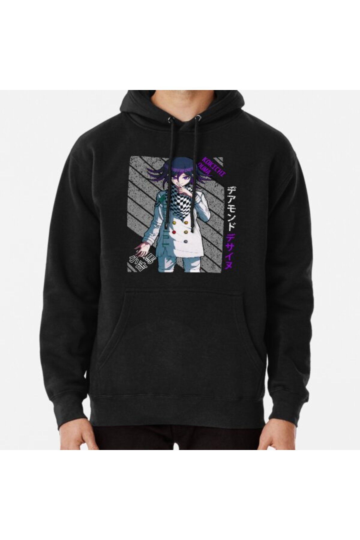 Kokichi ouma hoodie on sale