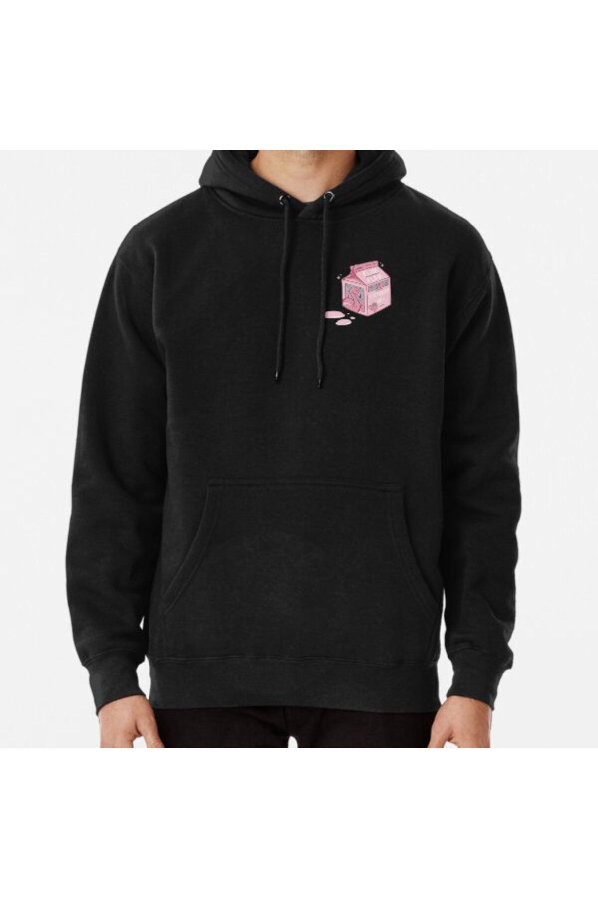 ZOKAWEAR Flim Flam Strawberry Milk Carton Printed Sweatshirt