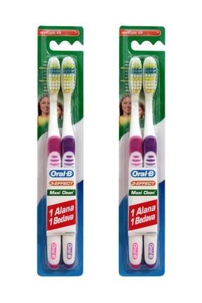 Diş Fırçası Maxi Clean Orta 40 (1+1) X 2 Adet 30142600228910