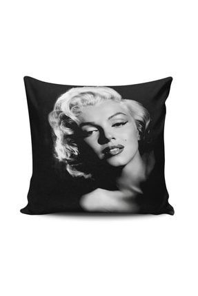 Marilyn Monroe Dijital Baskılı Kırlent Kılıfı K1963255