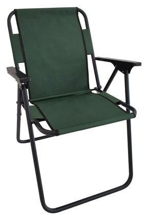 Kamp Sandalyesi Katlanır Sandalye Piknik Sandalyesi Plaj Sandalyesi Yeşil PK-SND-04