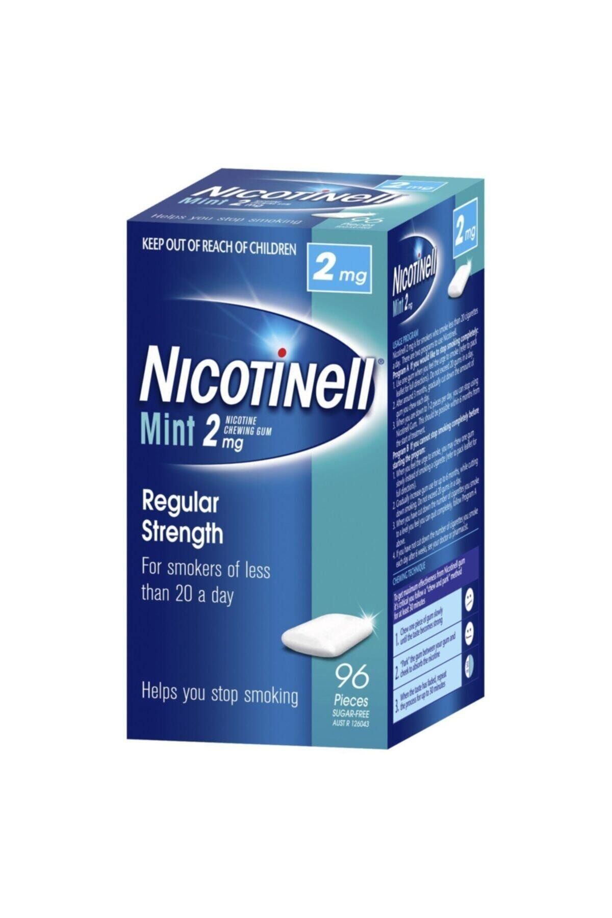 Nicotinell Nikotin Sakızı Naneli 2 Mg 96'lı Egem21322