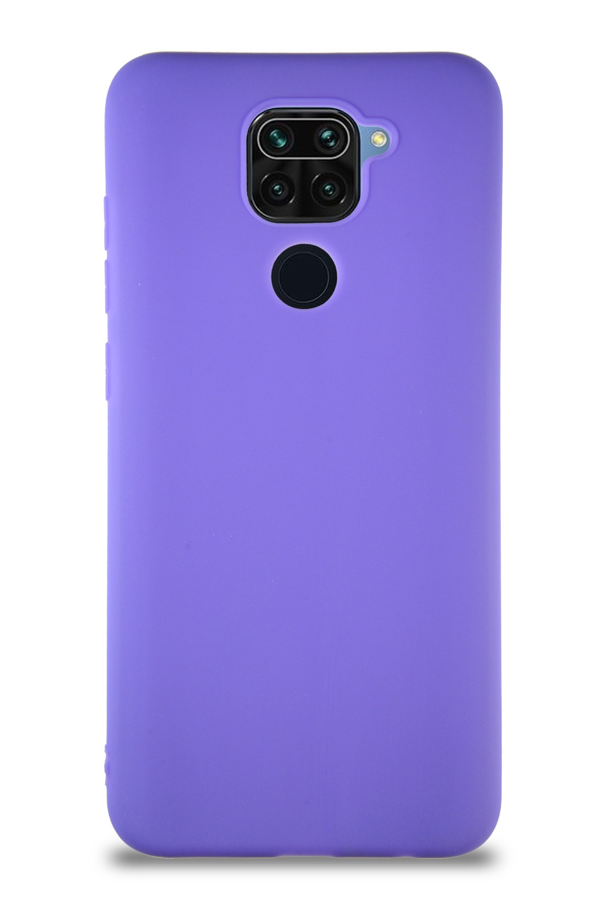 Xiaomi Redmi Note 9 Soft Premier Renkli Silikon Kapak - Mor