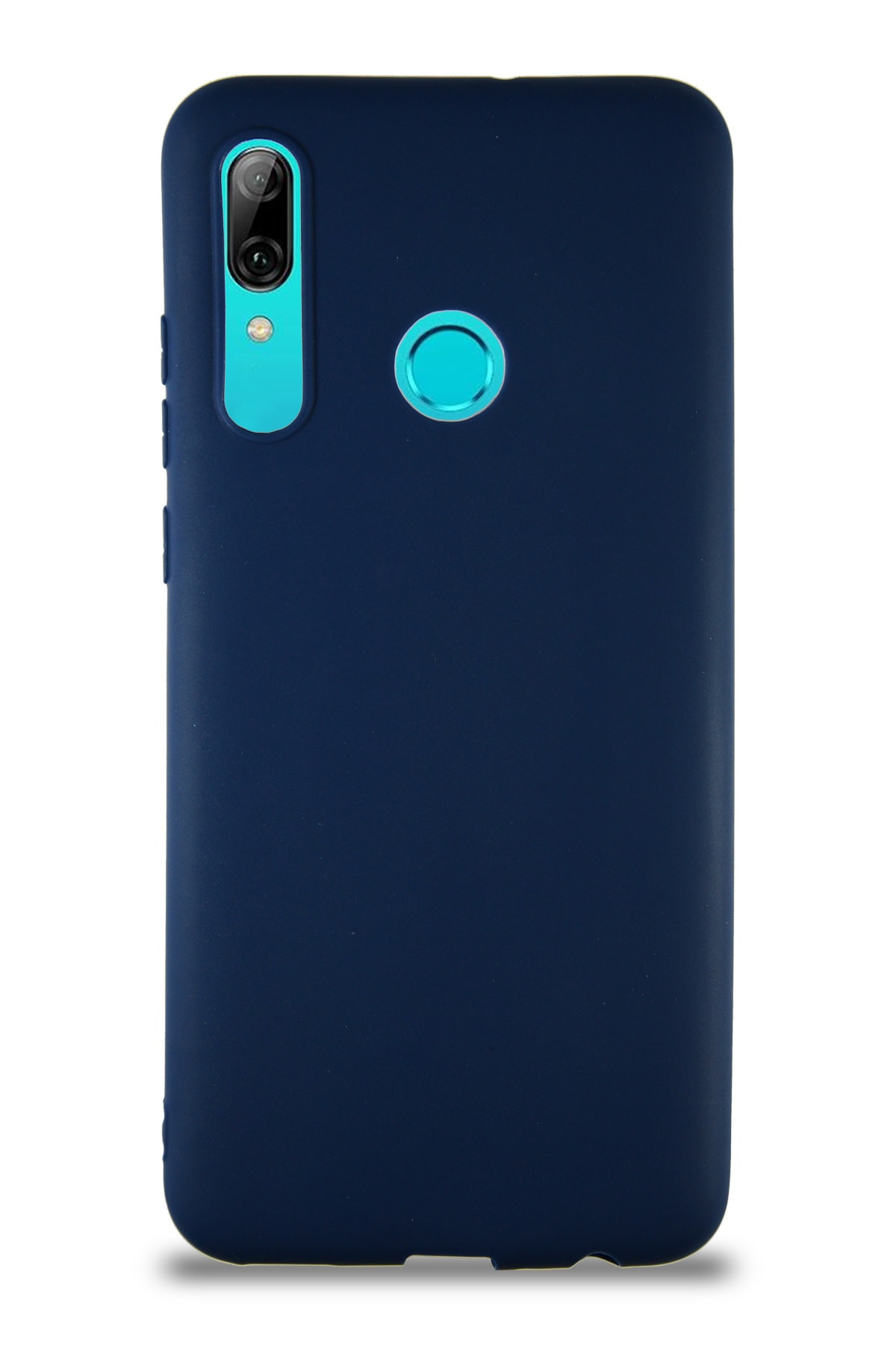 Huawei P Smart 2019 Soft Premier Renkli Silikon Kapak - Lacivert