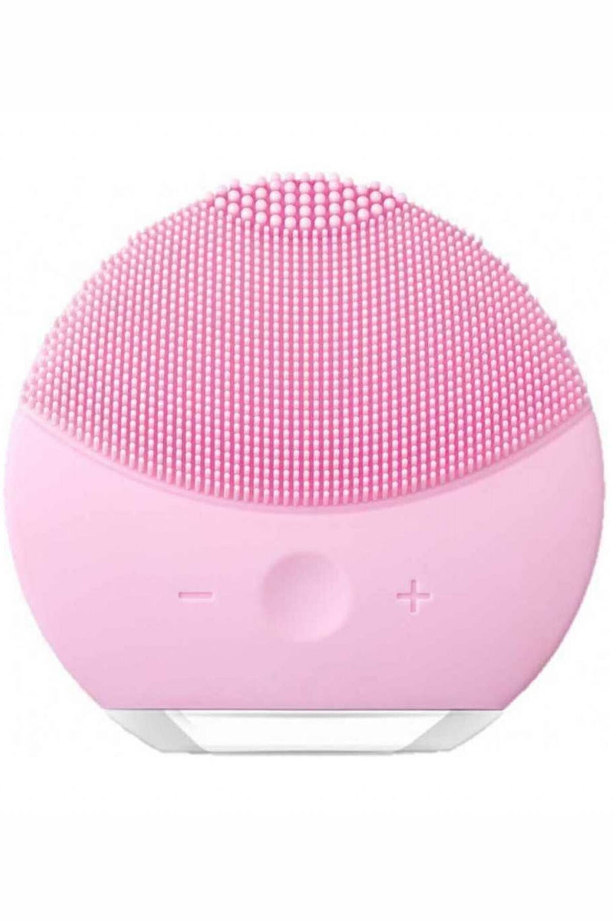 Markafox Pembe Şarjlı Silikon Yüz Temizleme Fırçası