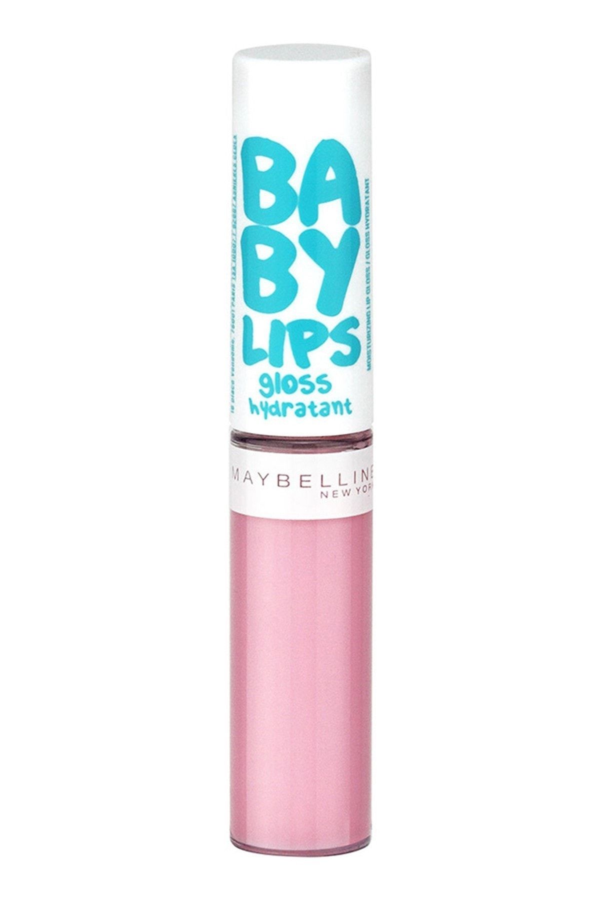 Maybelline New York لیپ گلاس براق کننده لب Baby Lips Gloss شماره 15 رنگ صورتی روشن